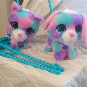 Fur Real Pets kitty and doggie